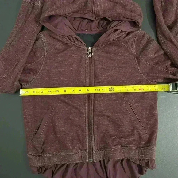 Lululemon Sattva Y2K Cropped Wool Jacket Full Zip Athletic Retro - Picture 12 of 17